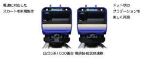 10-1704 E235 Series 1000 Yokosuka/Sobu Rapid Line Additional Set B (3 Cars)