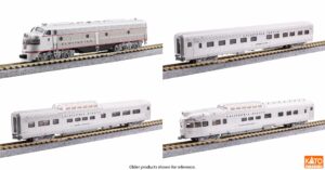 106-058-DCC CB&Q E8A California Zephyr 4 Unit Starter Series Set (DCC-Fitted)
