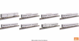 106-059 CB&Q California Zephyr 8 Car Add-On Set