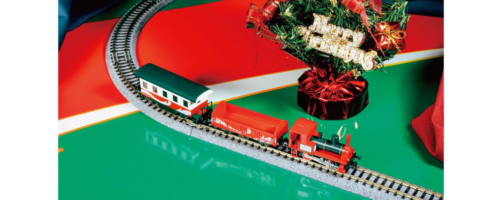 107-0200 Pocket Line Christmas Train Starter Set