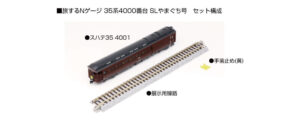 12-018 Travelling N Gauge 35 Series 4000 SL Yamaguchi