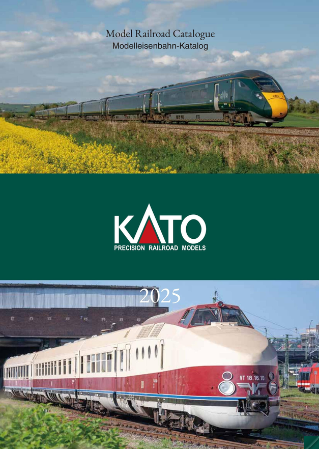25-989 KATO Europe Model Railroad Catalogue 2025