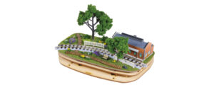 25-918 Sekisui Main Line Mini Diorama Kit