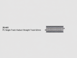 20-441 PC Single Straight Viaduct Track 62mm 2 pcs
