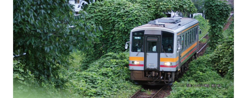 10-2054 KiHa 120 300 Tsuyama Colour 2-Car Set
